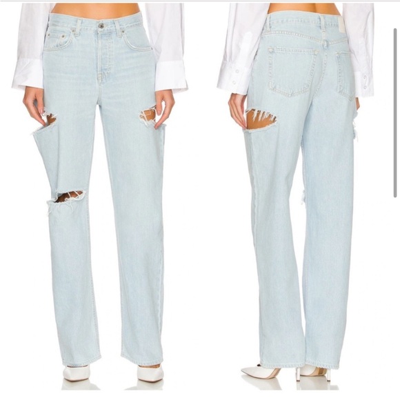 GRLFRND Denim - GRLFRND Bella Low Rise Boyfriend in Death Valley 24